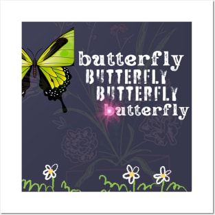 butterfly lover  t shirt Posters and Art